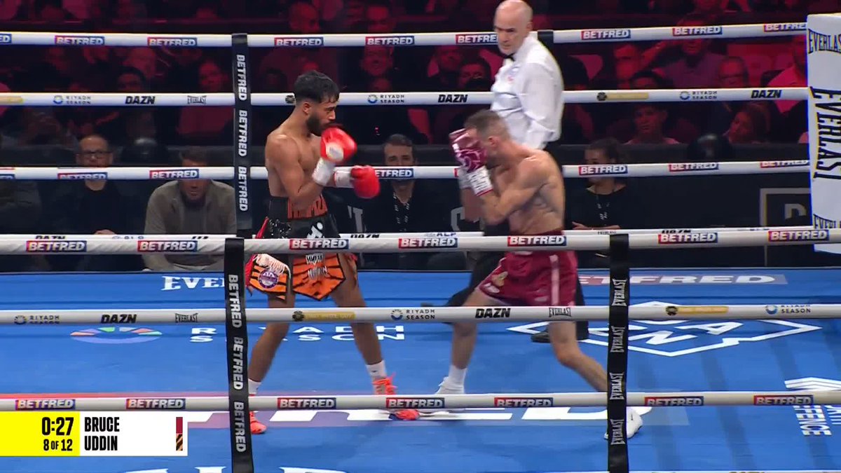 HAMZA UDDIN - BRITISH & COMMONWEALTH FLYWEIGHT CHAMPION 🔥 What a performance to stop Sean Bruce 👏 #BruceUddin #WhittakerWallace