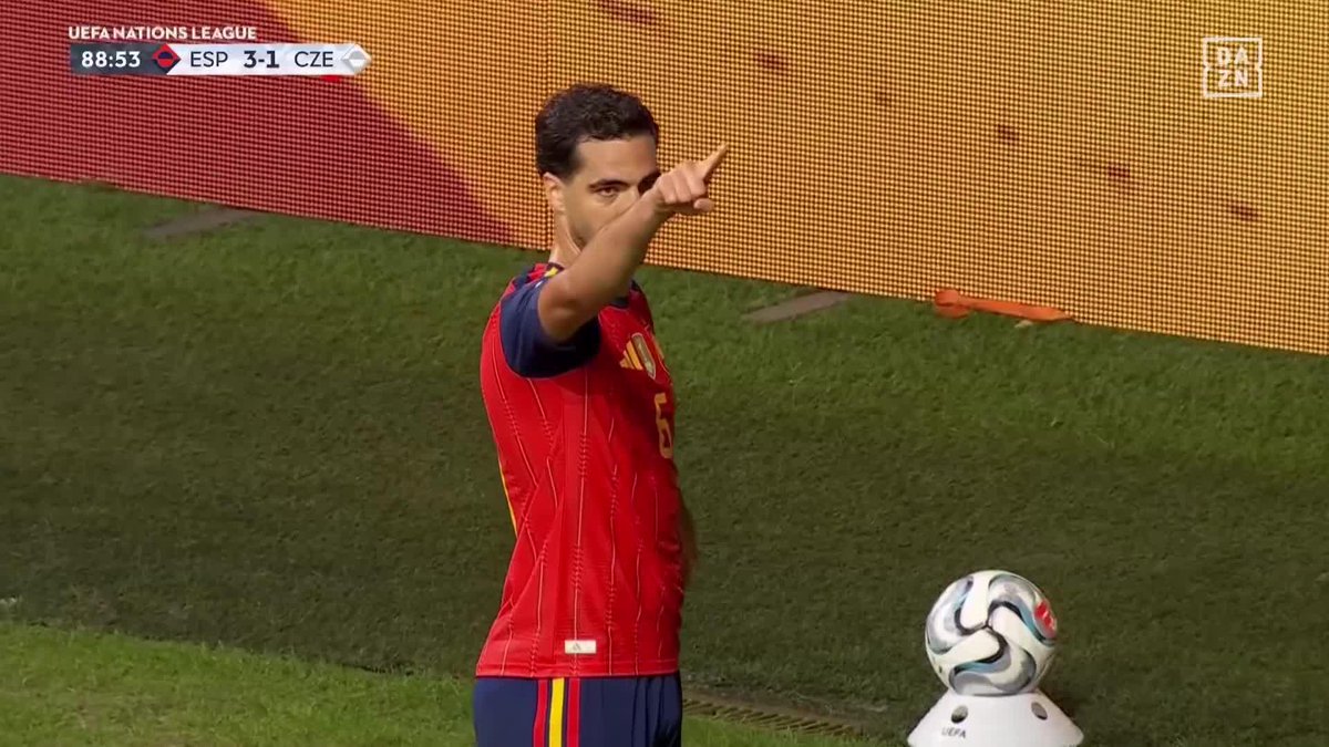 これぞ必殺仕事人💥 試合を決めたのは🇪🇸メリーノ 頼れるスーパーサブがチームを救う⚡️ 📺UEFAネーションズリーグ 🆚スペイン×チェコ #だったらDAZN