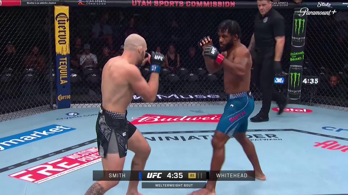 THE SLAM AND THE FINISH JACOBE SMITH STAYS UNDEFEATED 📺 #UFC332 on Paramount+
