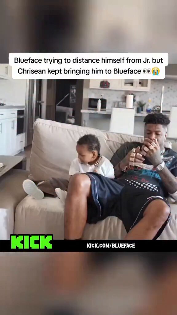 Blueface trying to distance himself from Jr but Chrisean kept bringing him to Blueface👀😭
