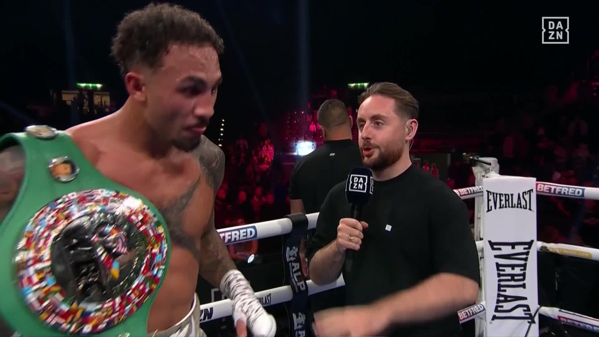 "I think we should do it again, and I'll beat him even better" 👀 #WhittakerWallace ▪️