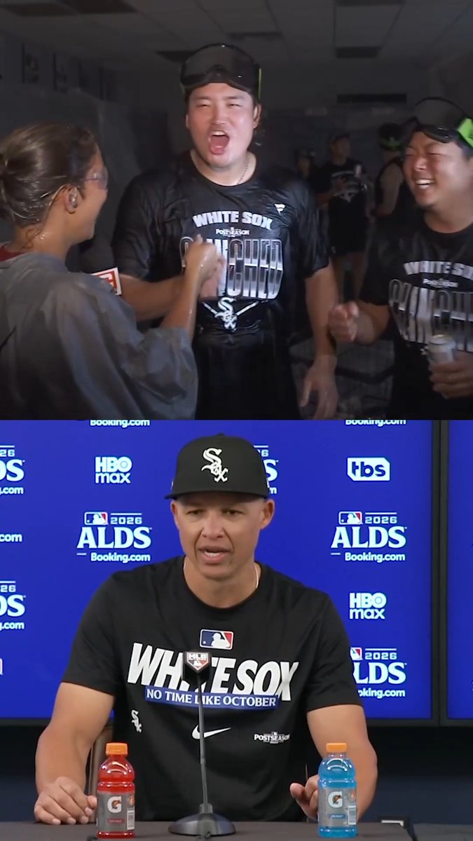 “It started with his impact in the clubhouse, the way that he engages with his teammates... he helped the identity of our club.” Chicago White Sox manager Will Venable speaks on Munetaka Murakami's impact on the club's turnaround after their Game 1 win.