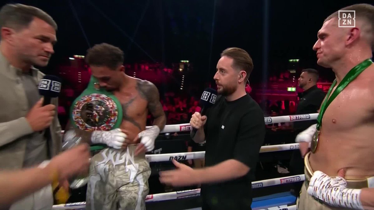 Eddie Hearn sums up the main event! 👊 Should they have a rematch? 👀 #WhittakerWallace ▪️