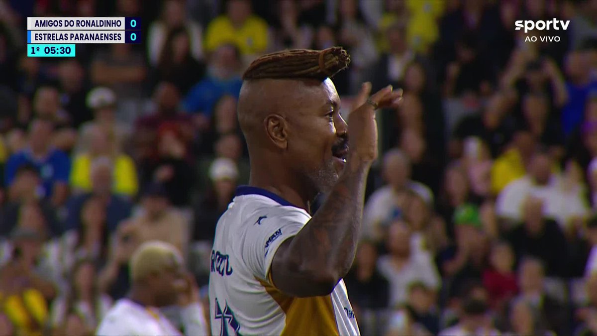 E essa estileira do Zé Roberto? 👏 #Futebol #ge