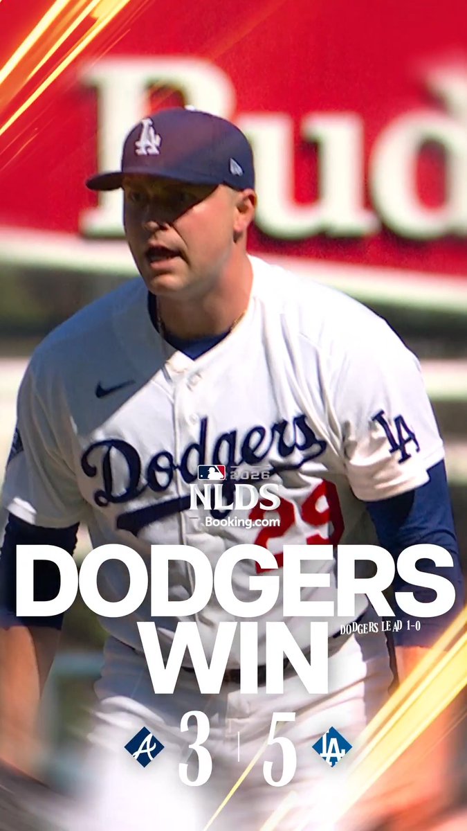 Dodgers win Game 1! #NLDS