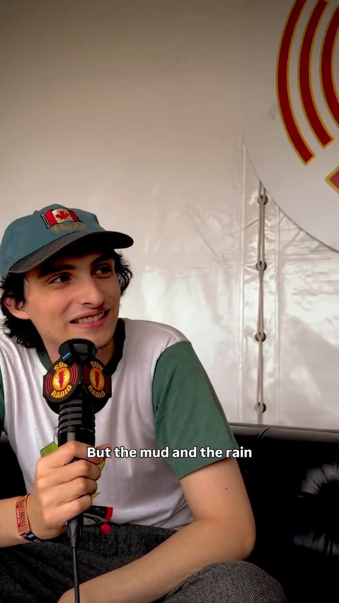Finn Wolfhard in a new interview with Sun Radio TX 🎥: caseyclaiborne via Instagram