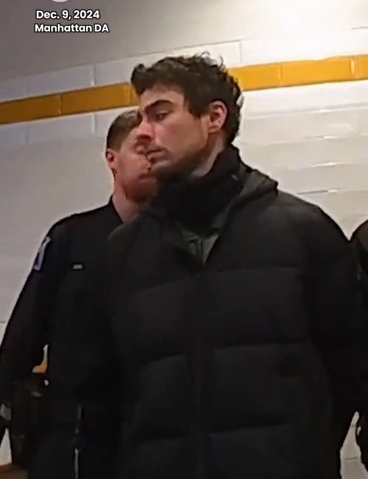 BREAKING: New unsealed body camera footage of Luigi Mangione’s arrest.