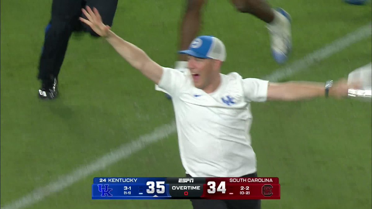 KENTUCKY 2-POINT CONVERSION WINS IT IN OT! 🚨 Kentucky Football x 📺 SEC Network