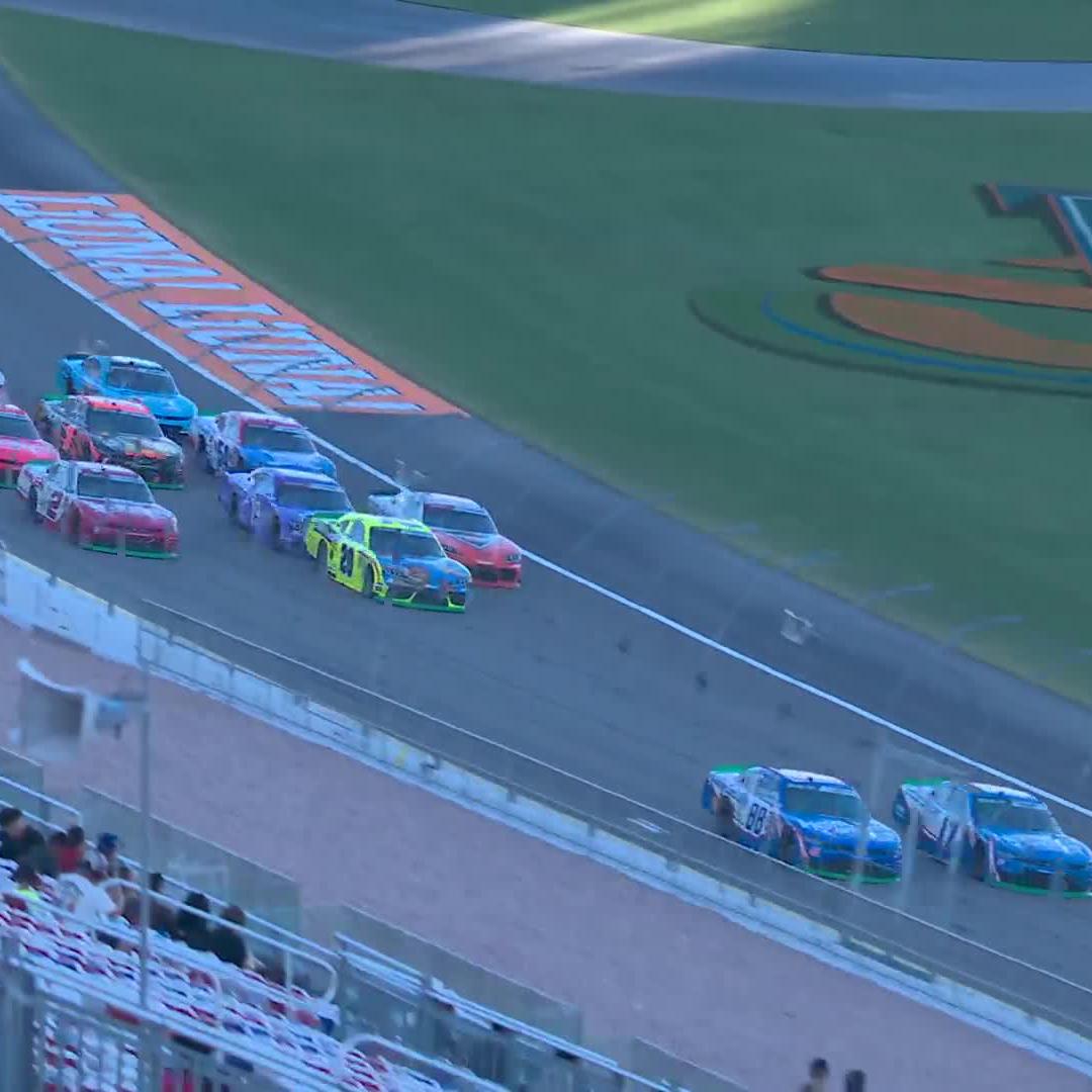 HUGE CHAMPIONSHIP IMPLICATIONS! 😱 Brandon Jones and Justin Allgaier are heavily damaged after this crash.