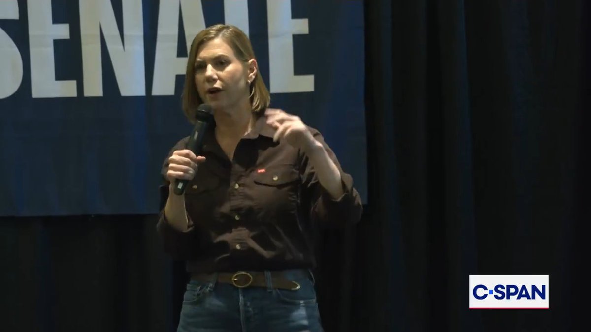 .Sen. Elissa Slotkin (D-MI) speaks on upcoming midterms while campaigning for U.S. Senate candidate Abdul El-Sayed (D-MI): "That debate, of moderate versus progressive, is not the real debate. The real debate among Democrats right now is fight versus flight."