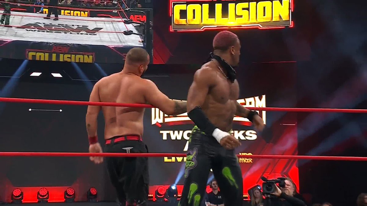 Dante Martin Dante Martin had Myron Reed scouted! Watch #AEWCollision LIVE COAST-TO-COAST on TNT & HBO Max