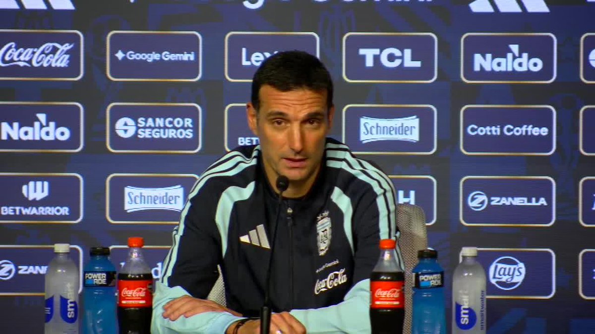 "AGRADEZCO PODER DISFRUTAR ESE DÍA" Lionel Scaloni sobre el último partido de Lionel Messi.