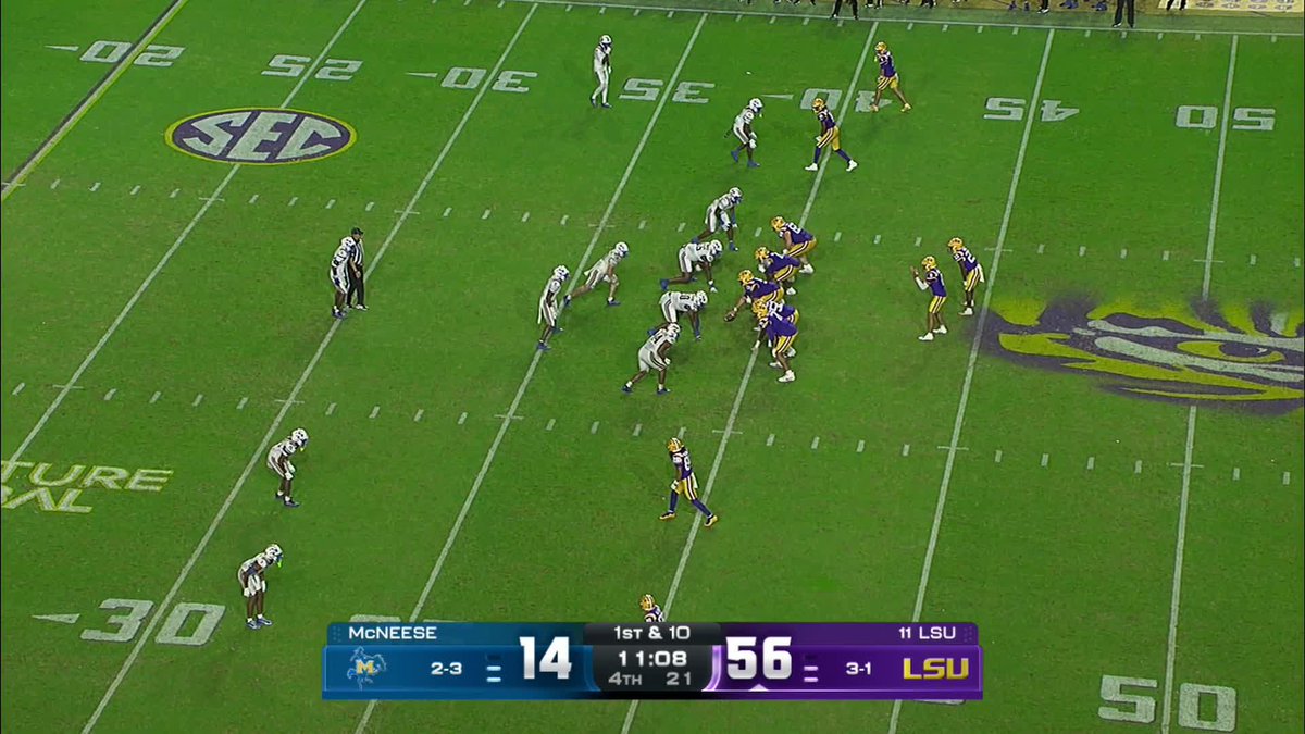 Stacy Gage Jr. breaks another one for a TD Stacy Gage