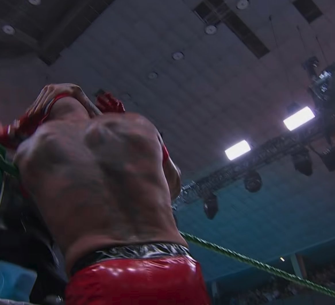 🚨BREAKING: DOMINIK MYSTERIO UN-MASKS HIS FATHER REY MYSTERIO AND GETS HIS REMATCH FOR THE AAA MEGA CHAMPIONSHIP. #AAAENFOX