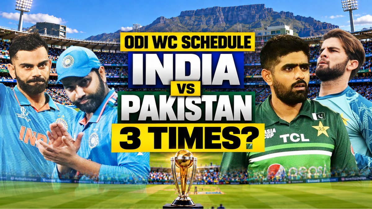 India vs Pakistanโฆ Thrice in the 2027 ODI World Cup? DK & Ajinkya Rahane discuss, right here