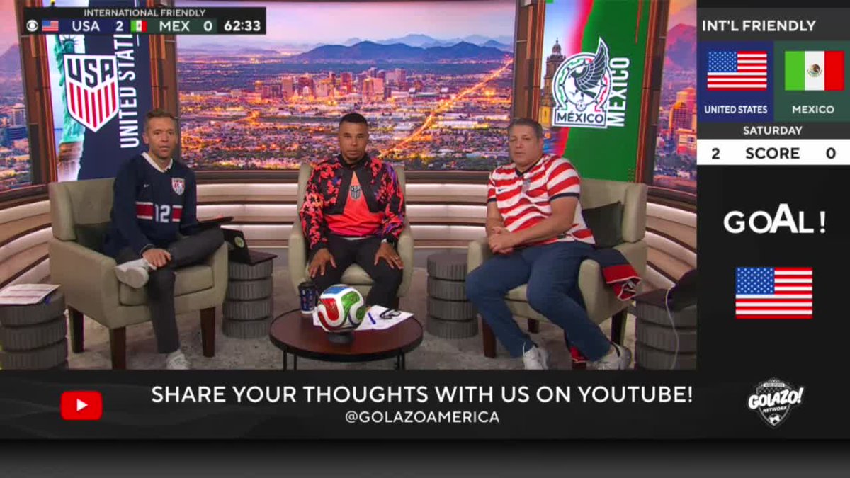 "CHIP HIM" Jimmy Conrad, Charlie Davies and Tony Meola react to Cavan Sullivan becoming the youngest goalscorer in USMNT history 🇺🇸