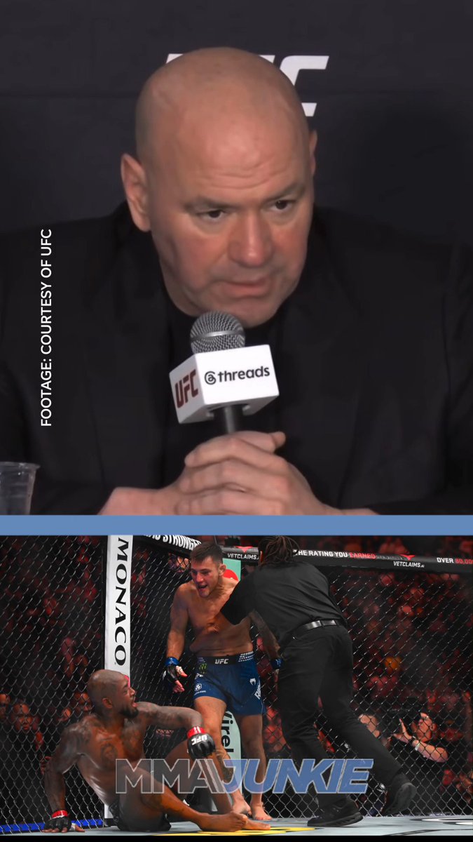 Dana White reacts to Herb Dean coming under fire again for his Esteban Ribovics vs. King Green stoppage at #UFC332. "Herb's having a rough f*cking year. ... I've seen worse stoppages." 🎥 @UFC