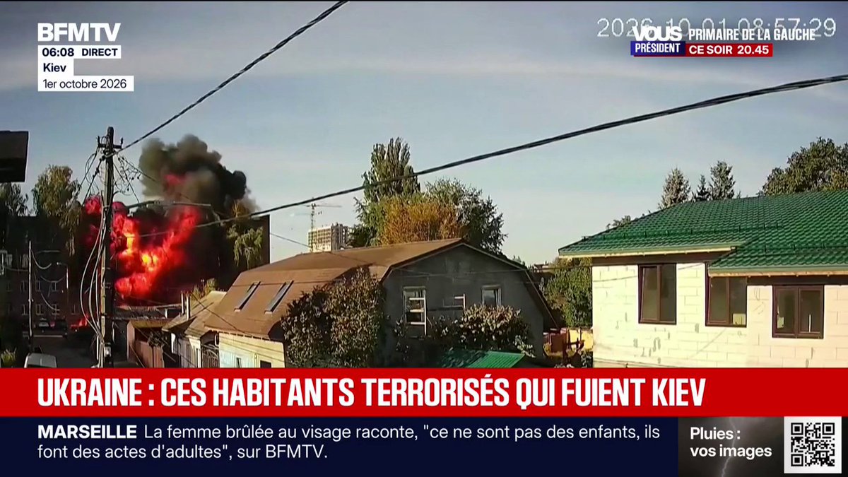 Guerre en Ukraine: face aux attaques russes, ces habitants fuient Kiev