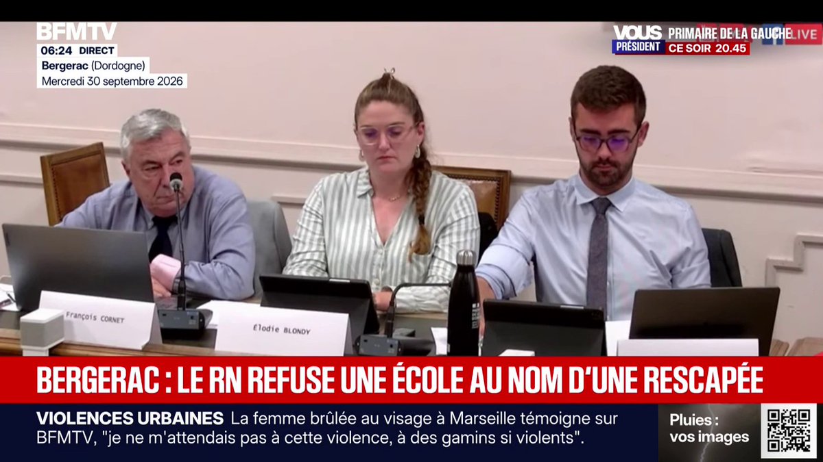 Bergerac: des élus RN refusent de nommer une école du nom d'une rescapée de la Shoah