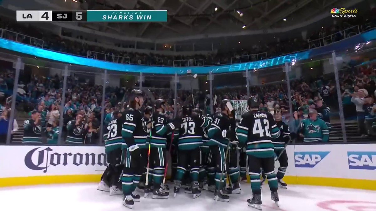 ANOTHER OT WINNER AT THE TANK. CHERNY WITH HIS SECOND 🚨