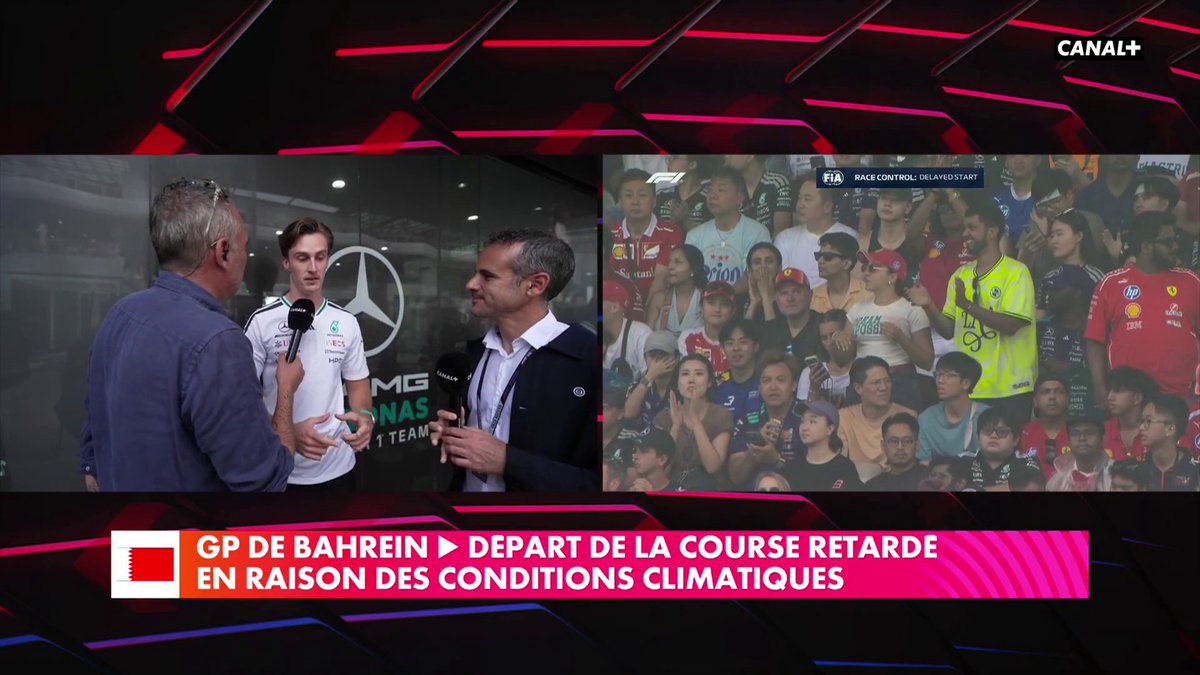 "C'est une question qu'il faut poser à Toto 😁 C'est une possibilité, je pense que c'est prévu" 👀 Théo Pourchaire bientôt au volant de la Mercedes en essais libres ? #F1 #BahrainGP