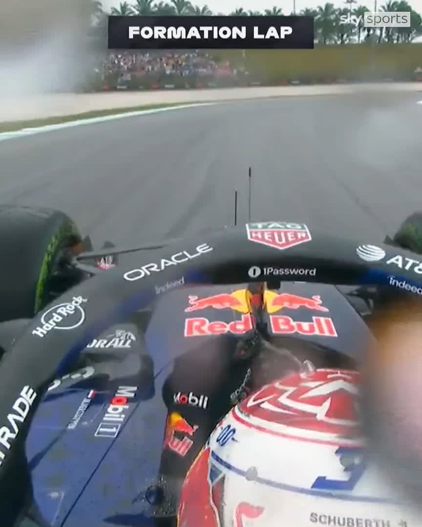 ‘I’ve never seen a mix-up like this!’ 🤯 A chaotic formation lap causes a huge delay to the Bahrain GP in Malaysia!