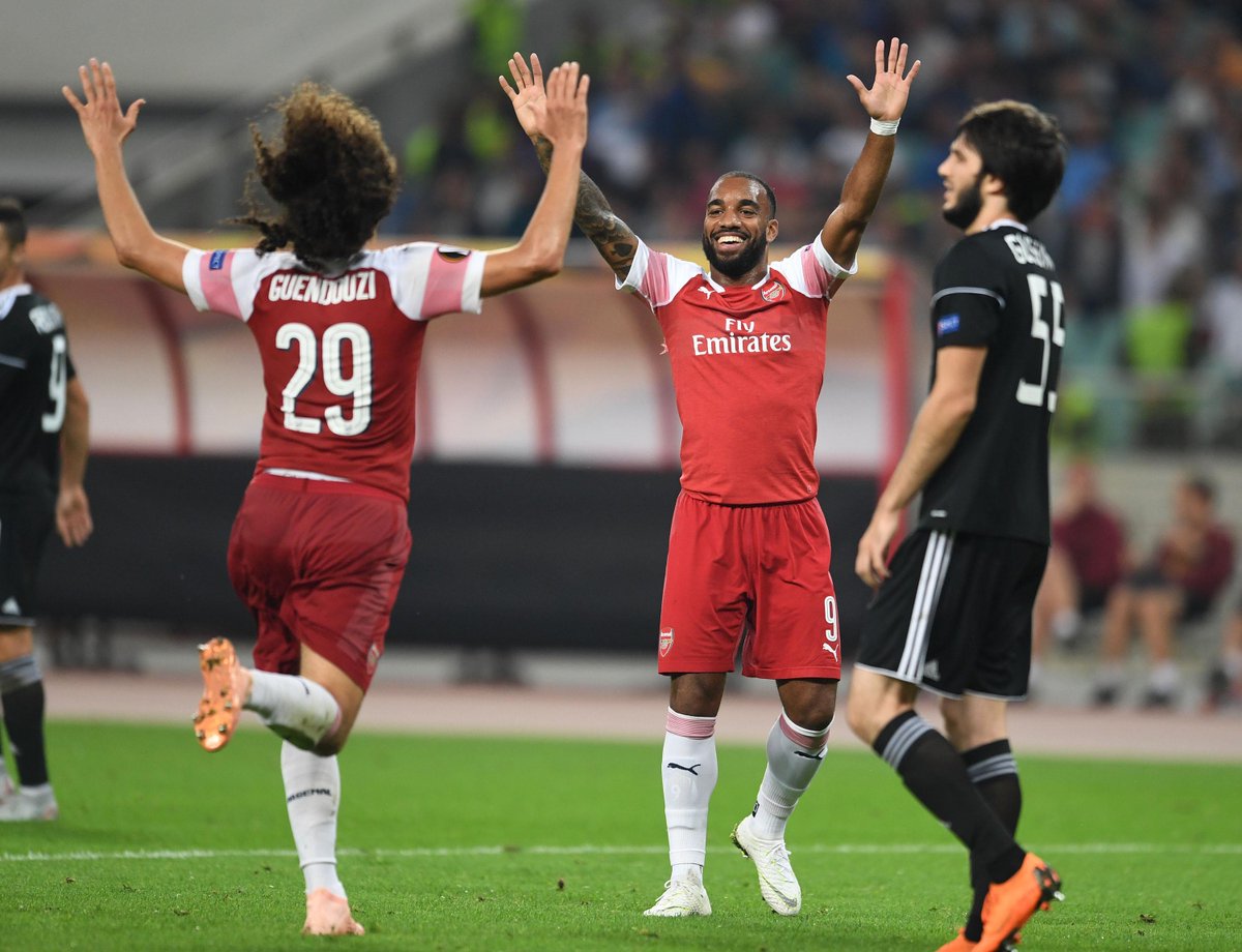 8 years ago today, Matteo Guendouzi scored his first goal for The Arsenal.