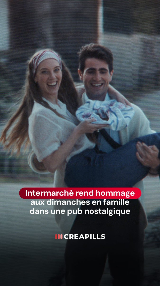 Intermarché nous rappelle une époque où le dimanche était fait pour être ensemble. Un hommage à la France des années 70 qui fait du bien. ❤️ Vous aimez ?