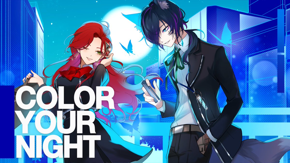 ✧NEW COVER SONG✧ Color Your Night - ペルソナ3リロード (Cover) / ファム・ファタル&Evolite Evolite🎶vSinger @ Halo World Cafe I'll be seeing you, baby... ✧FULL - #FFFF #歌ってみた