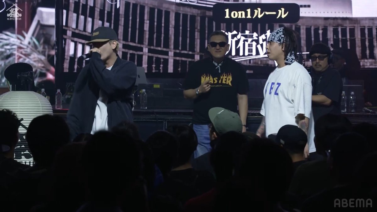 【第5煙目 - 1on1】 TEAM KOK 🆚 TEAM 口喧嘩祭 MC BATTLE MATSURI -新宿Style- at WARP新宿 ABEMA独占生中継・見逃し配信 ▶︎