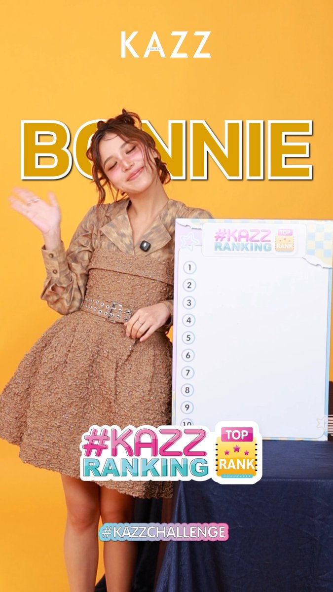 #KAZZRANKINGxBONNIE 🏅 ชวน “บอนนี่ ภัทราภัสร์” มาจัด 10 อันดับ! กับเหตุการณ์ที่ทำให้พี่บอนนี่ใจเหลว 🫠💘 #beonnnie #KAZZMAGAZINE