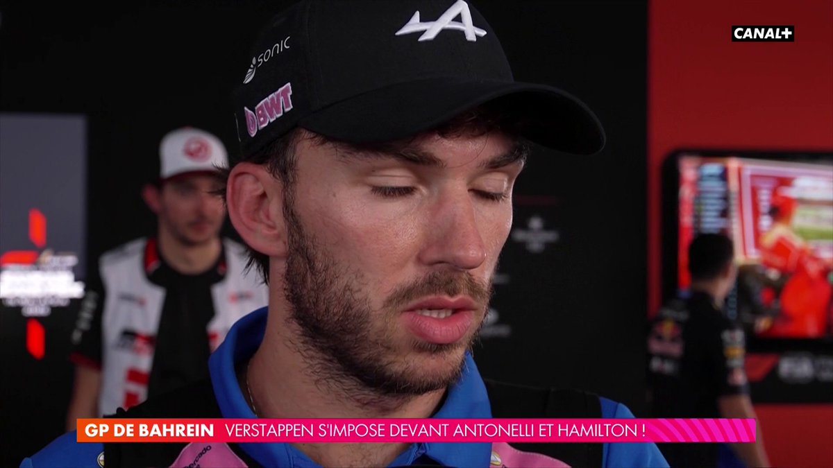 "C'est le sport auto, on va essayer de se rattraper le week-end prochain" Pierre Gasly nous raconte sa matinée agitée à Sepang. #BahrainGP #F1