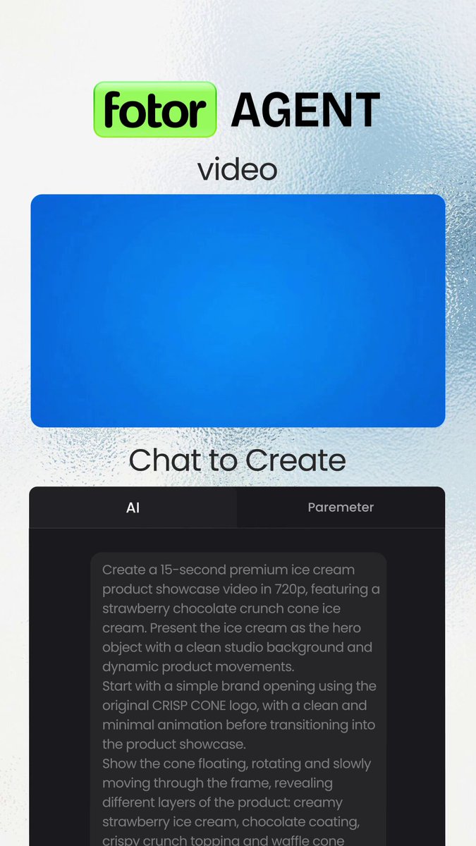 Create high-quality ads with Fotor Agent. Turn your ideas into polished, professional-looking ads with AI. Your idea. Your brand. High-quality ads. Try Fotor Agent and create your next ad.