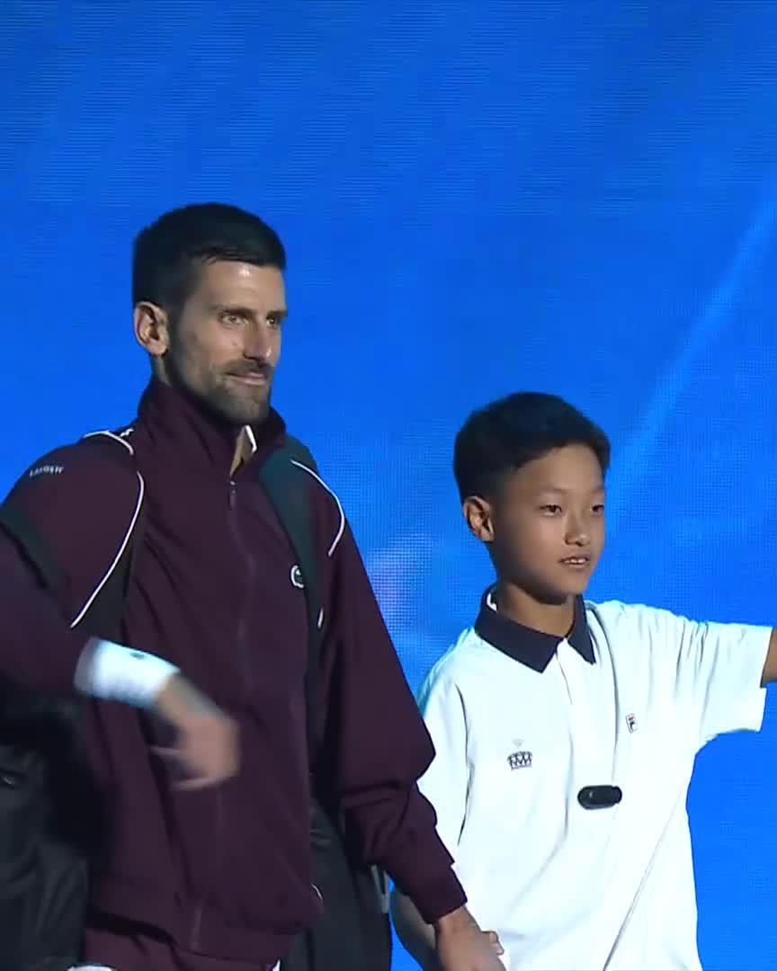 HERE. WE. GO. 🍿 WATCH as top seed Alexander Zverev faces 6-time champ Novak Djokovic for a semi-final spot > #ChinaOpen