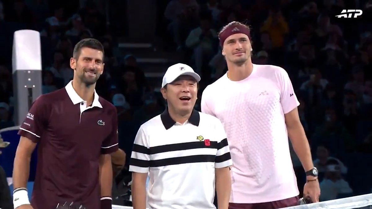 Straight to the pool room 🖼️ Alexander Zverev vs Novak Djokovic China Open | #ChinaOpen