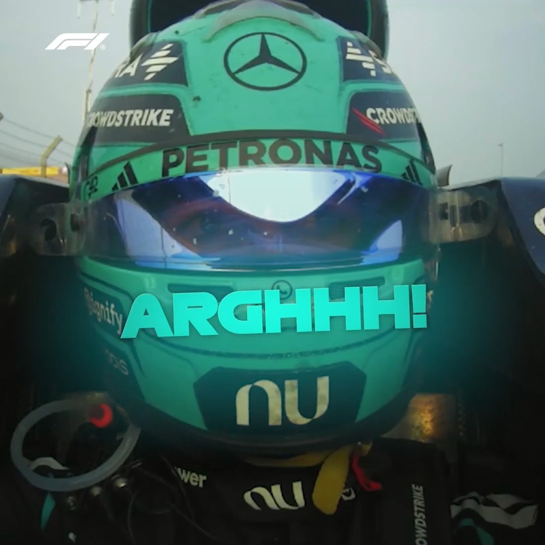 Heartbreak for George 💔 #F1 #BahrainGP