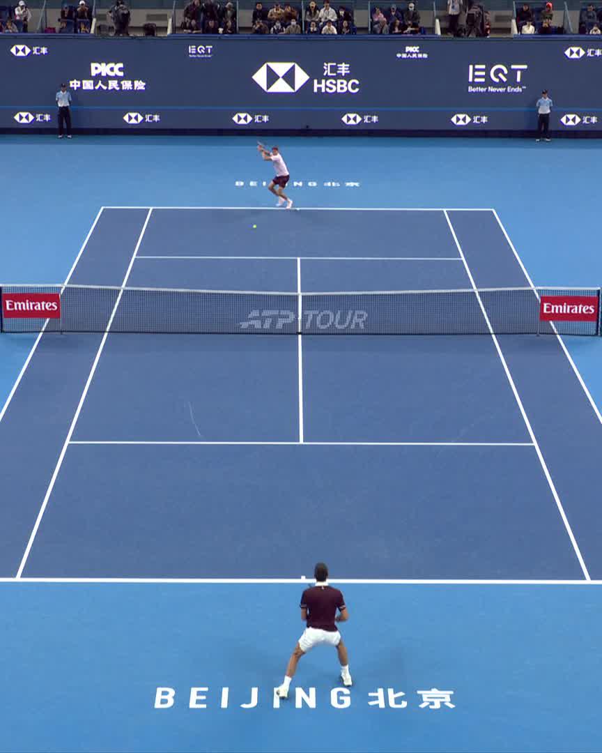 Placed to PERFECTION 🎯 Novak Djokovic #ChinaOpen