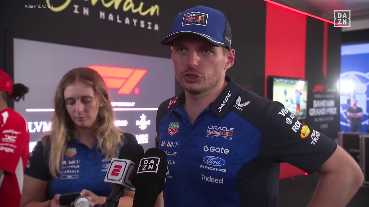 🗣️ Verstappen: "Nos olvidamos de que es el primer año con un motor que hemos fabricado nosotros, ganar en la primera temporada es increíble" #BaréinDAZNF1 🇧🇭