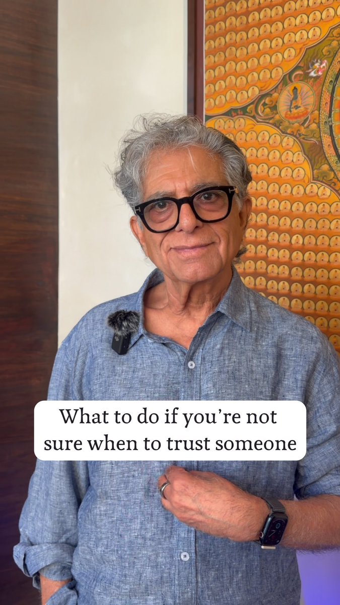 When the mind is caught between trust and doubt, the body can register what the mind is still trying to figure out. Paying attention to those feelings can deepen the way we understand ourselves and our relationships. In The Path to Love Course, Deepak Chopra guides participants into a deeper exploration of themselves, their relationships, and the patterns that shape how they experience love. The Path to Love Course begins October 26. → Explore the Path to Love course: #love #relationships #consciousness #pathtolove