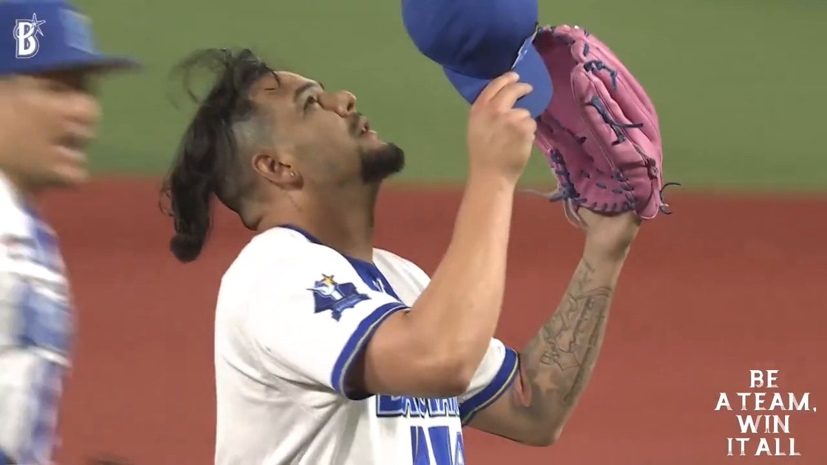 5番手として延長10回のマウンドに上がった #ルイーズ 選手も無失点！👏 10回表 DB 1 - 1 T #限界のその先へ #baystars