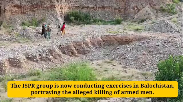 🚨ISPR🇵🇰⚡️😂 Following the reported failure of various operations conducted under different names, it is now being claimed that the #ISPR is producing new staged videos in #Balochistan, attempting to create the impression that armed militants are being #eliminated.