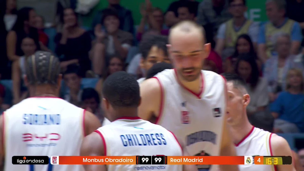 BRAAAAAAAAAAAAANDON CHILDRESSSSSSSSSSSS EMPATANDO EL PARTIDOOOO Y FUERZA LA PRÓRROGA 📺 En abierto por DAZN España y Movistar Plus con el DAZN Open days | #LigaEndesa | MONBUS OBRADOIRO