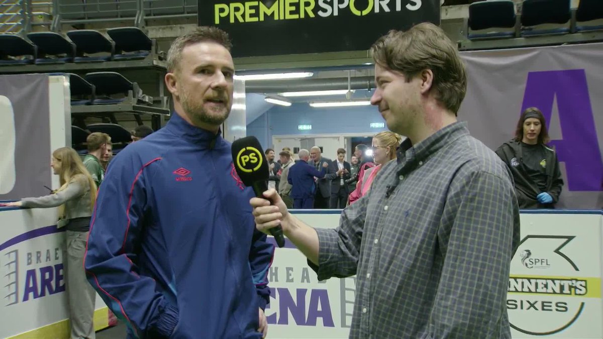 🔵 Rangers Football Club manager Barry Ferguson reacts to another win for his side at the Tennent's Sixes "We just want to make sure we're concentrated and see where it takes us" 🗣️ SPFL