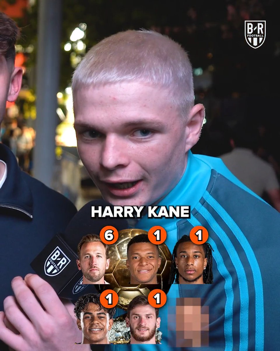 England fans on who they think should win the Ballon d'Or 🏆