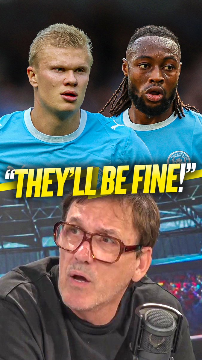 "!" 👀 "I think they'll be fine!" 😬 "It's out of their control!" Tony Cascarino insists the Man City players won't be fazed by the club's guilty verdict