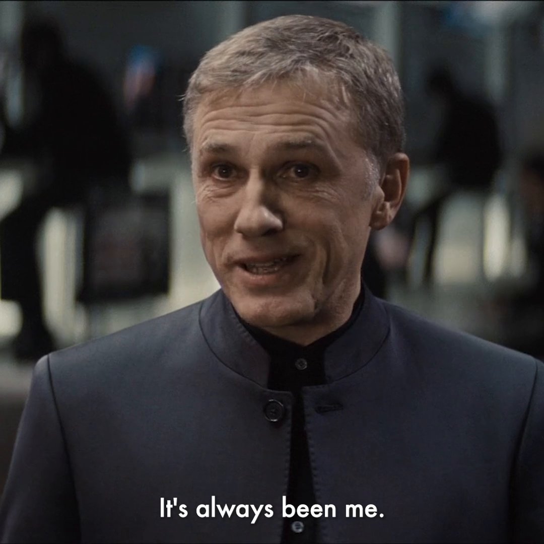 Cuckoo. Happy birthday to Christoph Waltz, who played Ernst Stavro Blofeld in SPECTRE and NO TIME TO DIE.