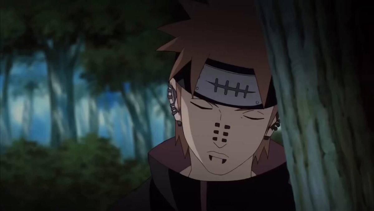 Pain vs six tails utakata | Naruto