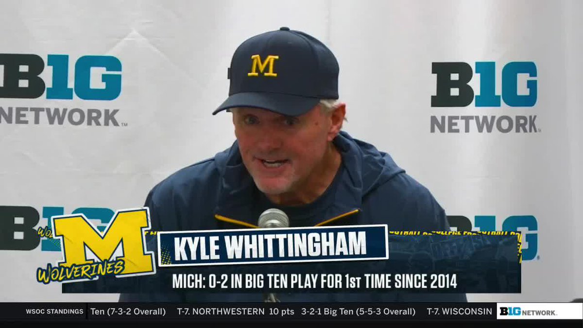 "I've been in this profession 40-plus years, and this is maybe the biggest challenge I've had. We will get it figured out, I promise you that." Kyle Whittingham reacts to Michigan's loss at Minnesota 🔊