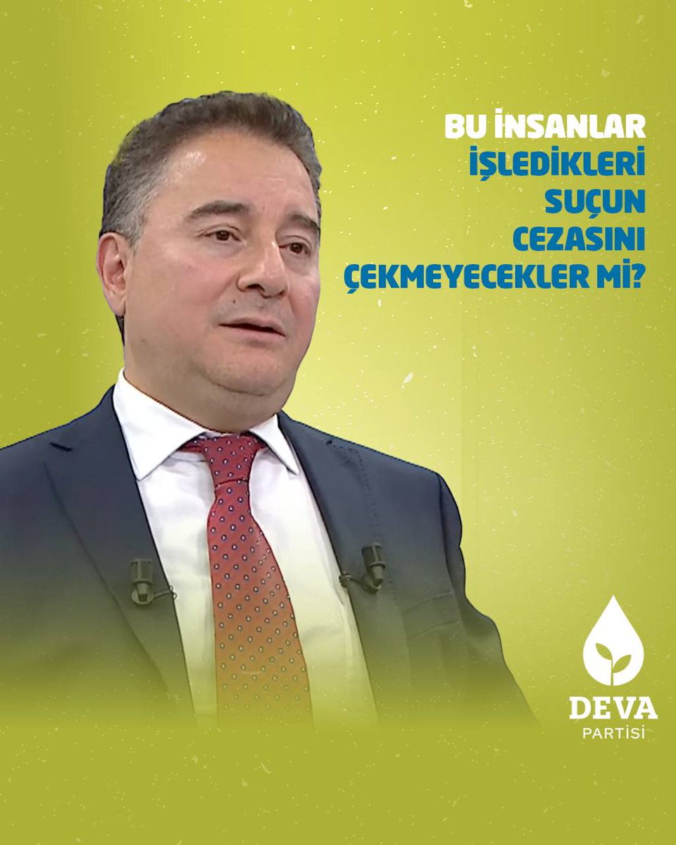 Ali Babacan: “Bir IBAN numarası verdiler, haksız kazanç elde edenler paraları buraya göndersin diye. İyi de bu insanlar işledikleri suçun cezasını çekmeyecekler mi? Adalet bu mu? Kuyumcudan bir çeyrek altın çalan yakalandığında, çeyrek altını geri teslim ettiği zaman cezadan kurtulabiliyor mu? Hırsızlığın bir yaptırımı vardır, cezası vardır.”
