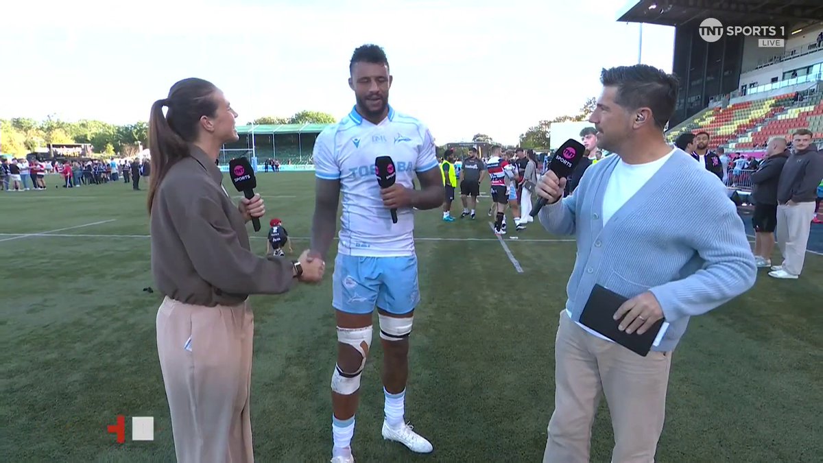 Courtney Lawes reflects on his first PREM win in Sale Sharks 🦈 colours 🦈 Stream TNT Sports on HBO Max 📺